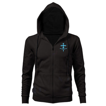 Sword Art Online Alicization Eugeo Cosplay Sudadera con Cremallera y Capucha para Adultos Unisex